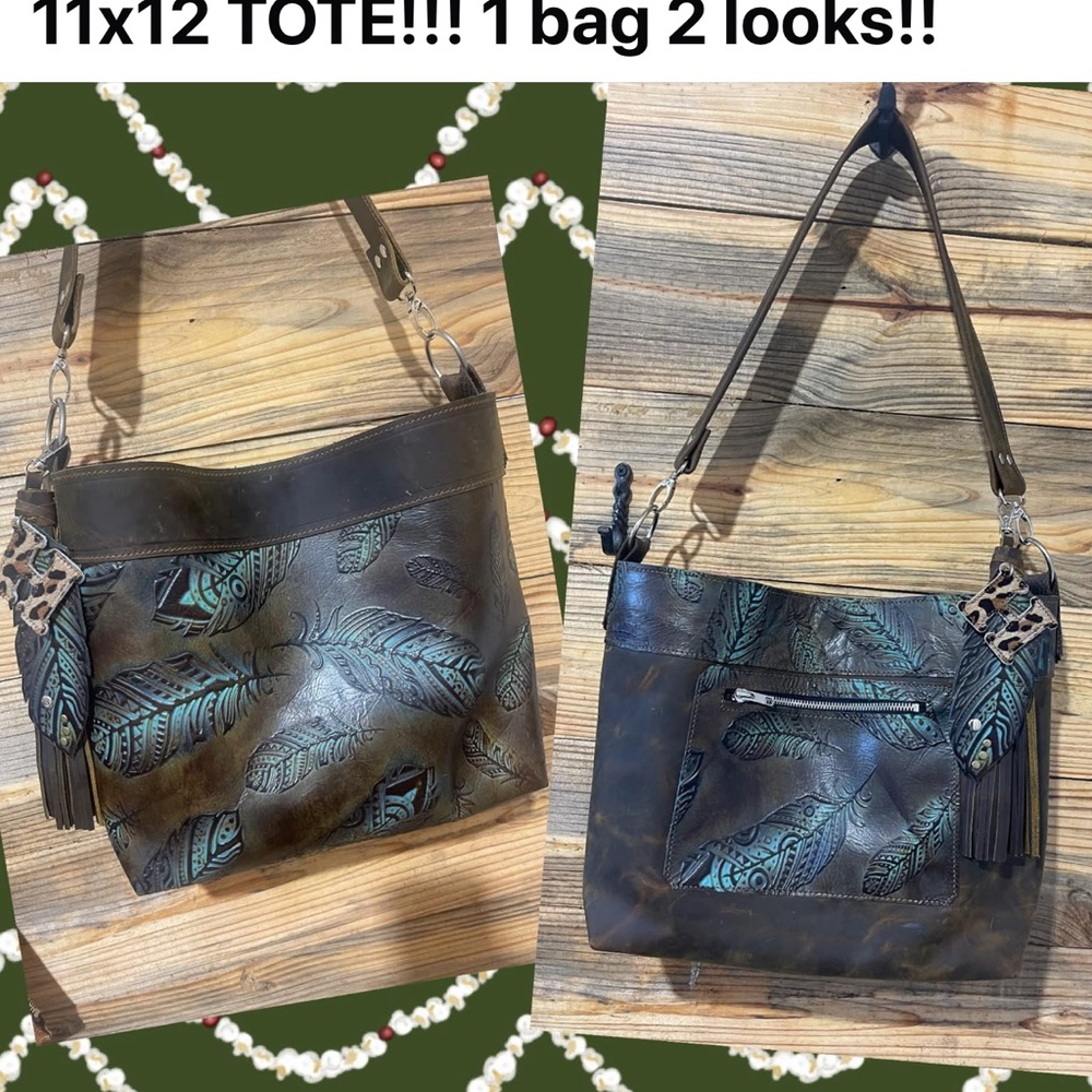 Tote Bag leather and wallet !